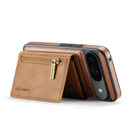 DG.MING M5 Series For Google Pixel 9 Pro  /  Pixel 9 Case Detachable Magnetic Leather Phone Cover with Card Slots