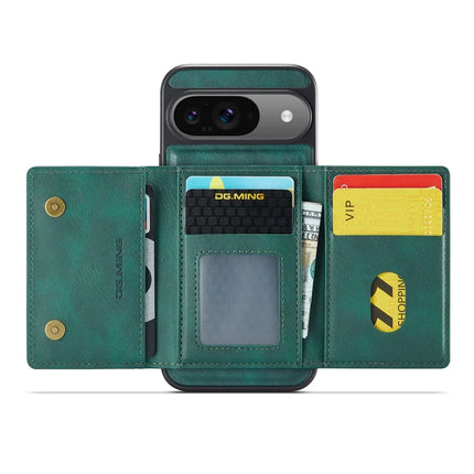 DG.MING M5 Series For Google Pixel 9 Pro  /  Pixel 9 Case Detachable Magnetic Leather Phone Cover with Card Slots