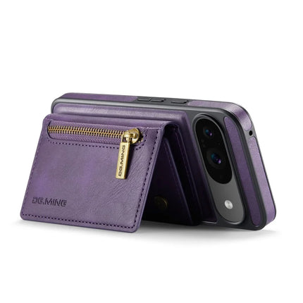 DG.MING M5 Series For Google Pixel 9 Pro  /  Pixel 9 Case Detachable Magnetic Leather Phone Cover with Card Slots
