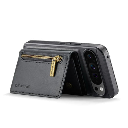 DG.MING M5 Series For Google Pixel 9 Pro XL Case Detachable Magnetic Leather Phone Cover with Card Slots