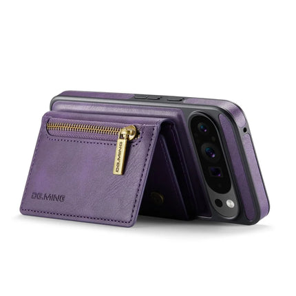 DG.MING M5 Series For Google Pixel 9 Pro XL Case Detachable Magnetic Leather Phone Cover with Card Slots