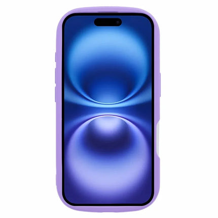 For iPhone 16 Plus Case Candy Color Phone Shell Rubberized TPU Cover