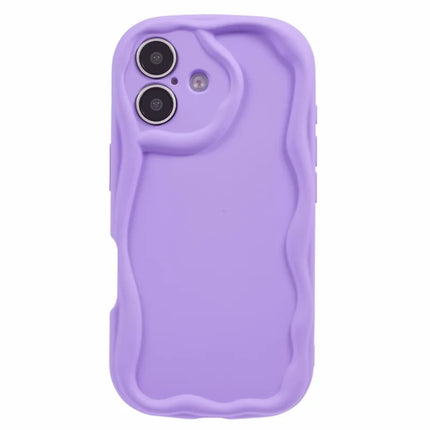 For iPhone 16 Plus Case Candy Color Phone Shell Rubberized TPU Cover