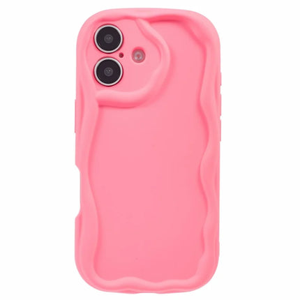 For iPhone 16 Plus Case Candy Color Phone Shell Rubberized TPU Cover