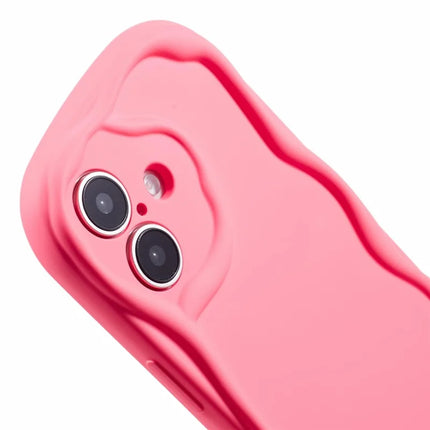 For iPhone 16 Plus Case Candy Color Phone Shell Rubberized TPU Cover