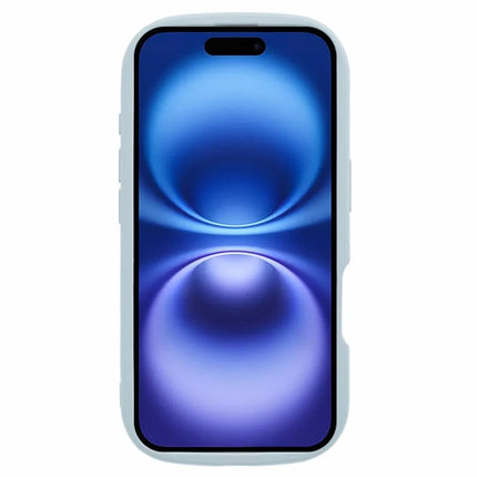 For iPhone 16 Plus Case Candy Color Phone Shell Rubberized TPU Cover