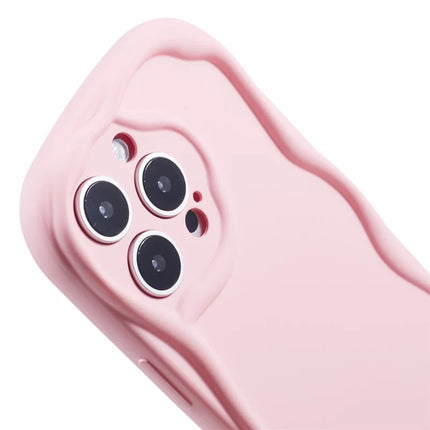 For iPhone 16 Pro Max Case Candy Color Phone Shell Rubberized TPU Cover