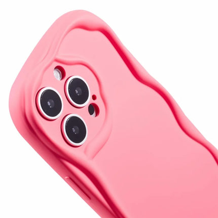 For iPhone 16 Pro Max Case Candy Color Phone Shell Rubberized TPU Cover