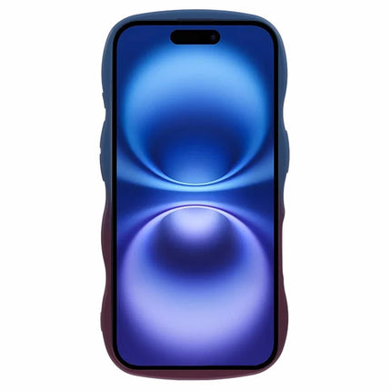 JTW Series for iPhone 16 Plus TPU Phone Case Gradient Color Rubberized Cover