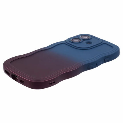JTW Series for iPhone 16 Plus TPU Phone Case Gradient Color Rubberized Cover