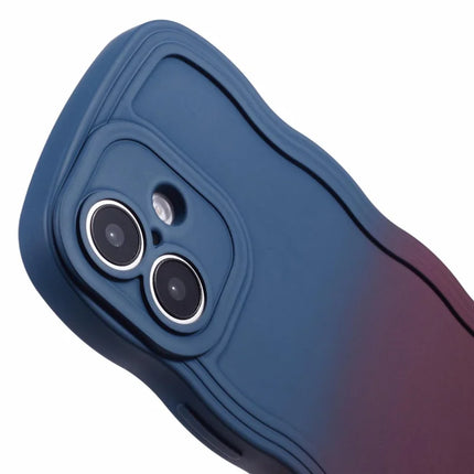 JTW Series for iPhone 16 Plus TPU Phone Case Gradient Color Rubberized Cover
