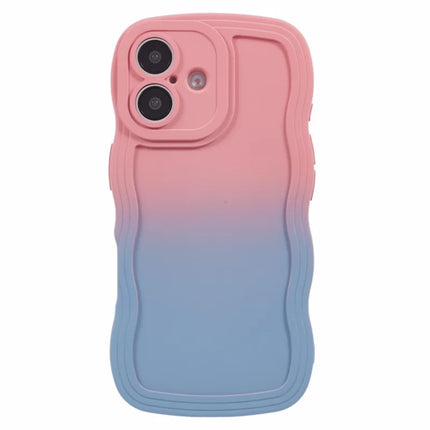 JTW Series for iPhone 16 Plus TPU Phone Case Gradient Color Rubberized Cover