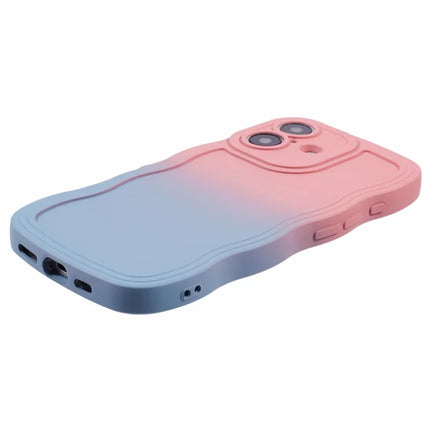 JTW Series for iPhone 16 Plus TPU Phone Case Gradient Color Rubberized Cover