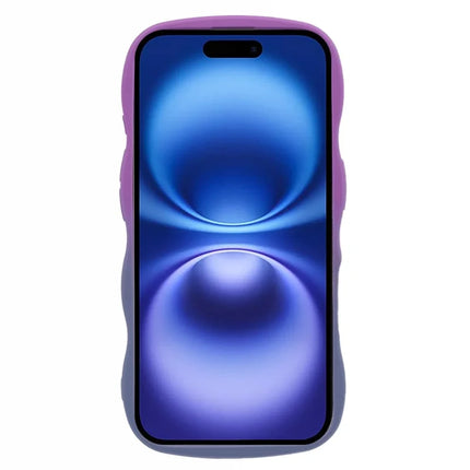 JTW Series for iPhone 16 Plus TPU Phone Case Gradient Color Rubberized Cover