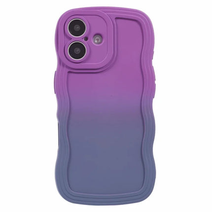 JTW Series for iPhone 16 Plus TPU Phone Case Gradient Color Rubberized Cover