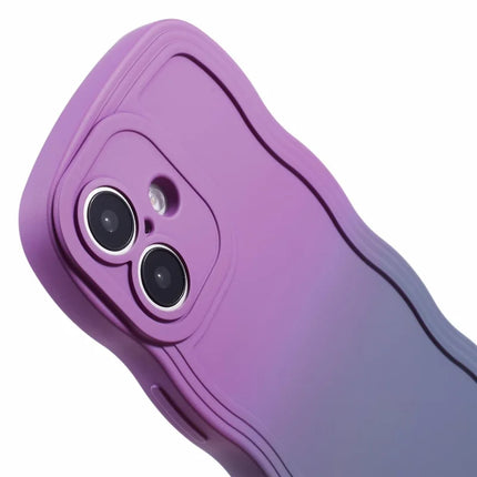 JTW Series for iPhone 16 Plus TPU Phone Case Gradient Color Rubberized Cover