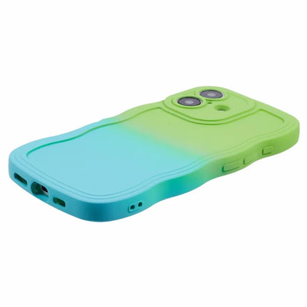 JTW Series for iPhone 16 Plus TPU Phone Case Gradient Color Rubberized Cover