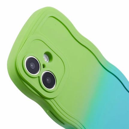JTW Series for iPhone 16 Plus TPU Phone Case Gradient Color Rubberized Cover