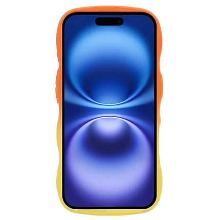 JTW Series for iPhone 16 Plus TPU Phone Case Gradient Color Rubberized Cover