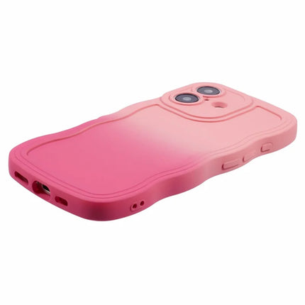 JTW Series for iPhone 16 Plus TPU Phone Case Gradient Color Rubberized Cover