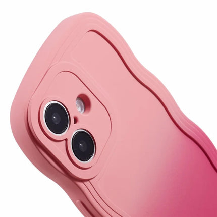 JTW Series for iPhone 16 Plus TPU Phone Case Gradient Color Rubberized Cover