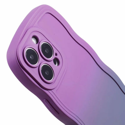JTW Series for iPhone 16 Pro Max TPU Phone Case Gradient Color Rubberized Cover