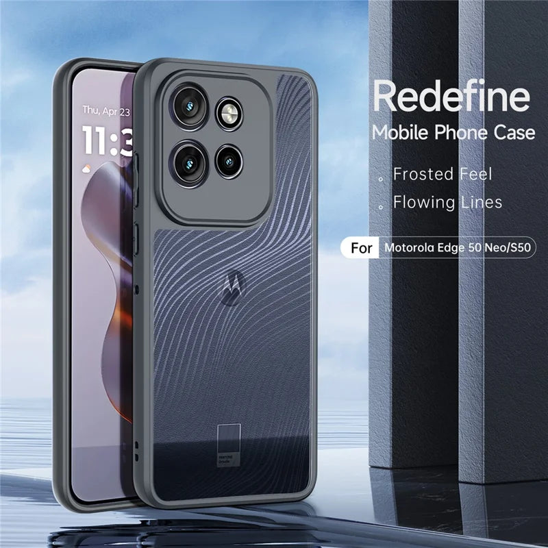 ShopCaseCart Slim Lightweight Motorola Edge 50 Neo 5G / Moto S50 5G / Thinkphone 25 5G Protective cover TPU+PC Matte Phone Guard (REACH Certification)