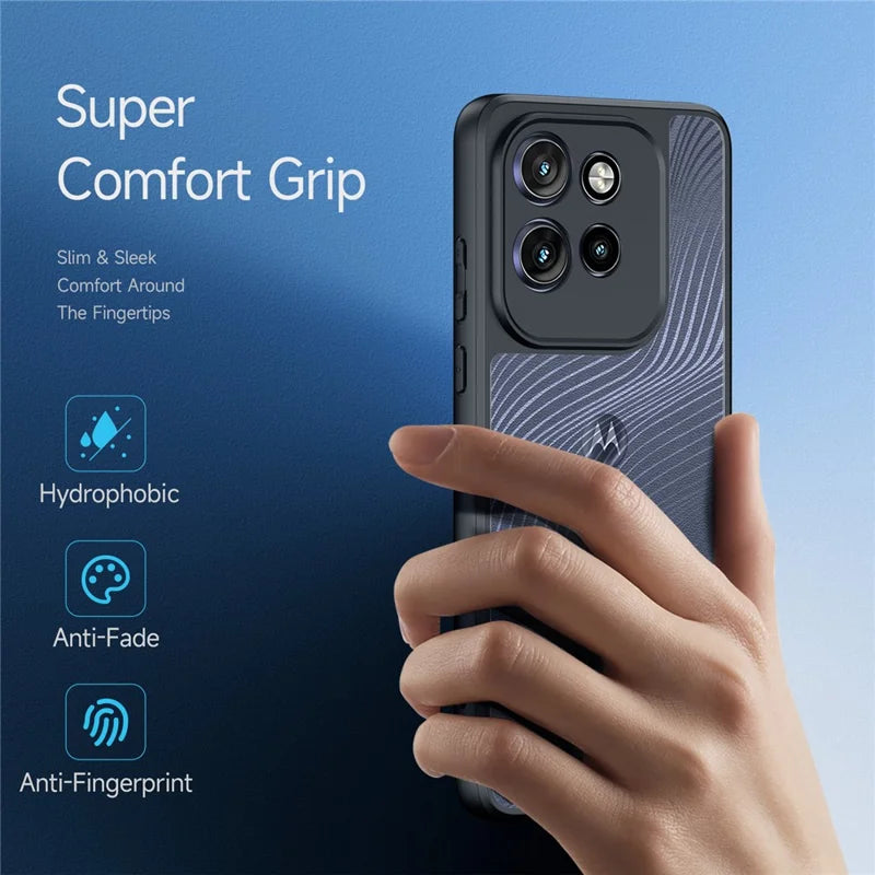 ShopCaseCart Slim Lightweight Motorola Edge 50 Neo 5G / Moto S50 5G / Thinkphone 25 5G Protective cover TPU+PC Matte Phone Guard (REACH Certification)