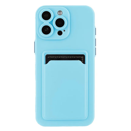 For iPhone 16 Pro Max Case Flexible TPU Phone Cover with Back Card Slot