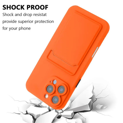 For iPhone 16 Pro Max Case Flexible TPU Phone Cover with Back Card Slot