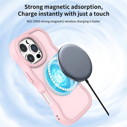 For iPhone 16 Pro Max Case Compatble with MagSafe Kickstand TPU+PC Phone Cover Built-In Mirror