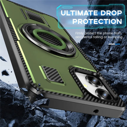 For Samsung Galaxy A06 Case TPU+PC Kickstand Phone Cover with Silicone Finger Strap