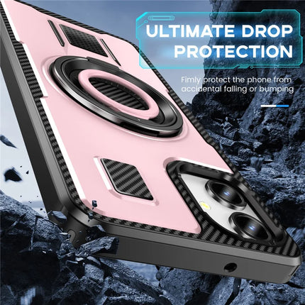 For Samsung Galaxy A06 Case TPU+PC Kickstand Phone Cover with Silicone Finger Strap
