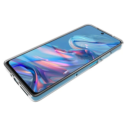 10Pcs / Pack For Motorola Moto G75 5G Clear Case Watermark-Free TPU Protective Cover
