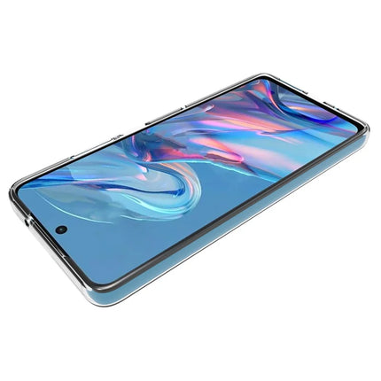 10Pcs / Pack For Motorola Moto G75 5G Clear Case Watermark-Free TPU Protective Cover