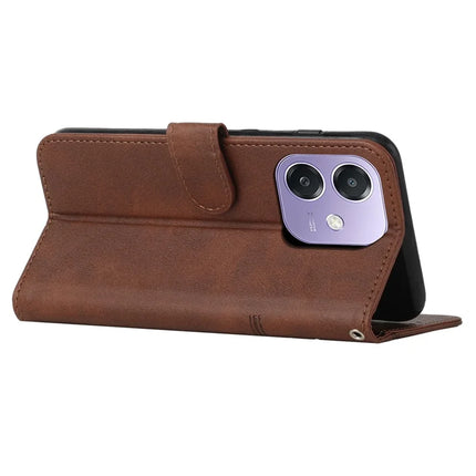 For Oppo A3x 4G / 5G (India) / A3 4G / 5G / A40 4G / A60 5G Case Stand Flip Protective Leather Phone Cover