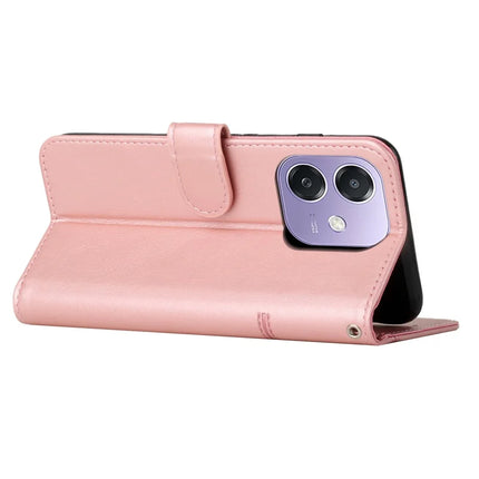 For Oppo A3x 4G / 5G (India) / A3 4G / 5G / A40 4G / A60 5G Case Stand Flip Protective Leather Phone Cover