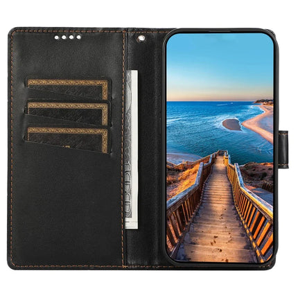 DF-06 For OnePlus Nord 4 Phone Case Line Imprint Leather Wallet Cover