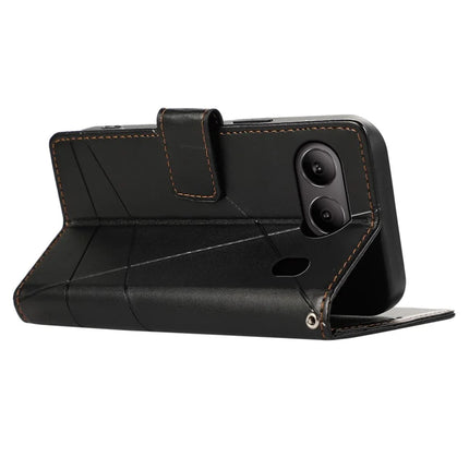DF-06 For OnePlus Nord 4 Phone Case Line Imprint Leather Wallet Cover