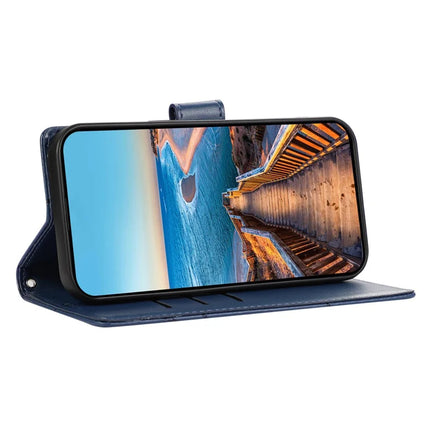 DF-06 For OnePlus Nord 4 Phone Case Line Imprint Leather Wallet Cover