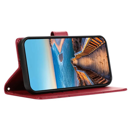 DF-06 For OnePlus Nord 4 Phone Case Line Imprint Leather Wallet Cover