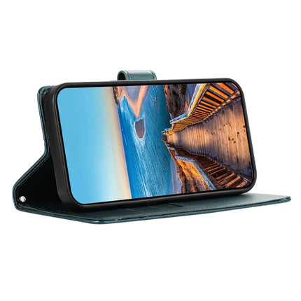 DF-06 For OnePlus Nord 4 Phone Case Line Imprint Leather Wallet Cover