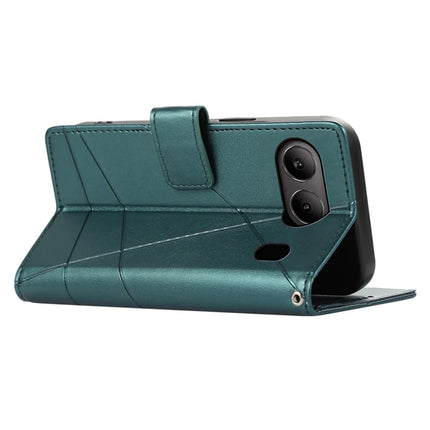 DF-06 For OnePlus Nord 4 Phone Case Line Imprint Leather Wallet Cover