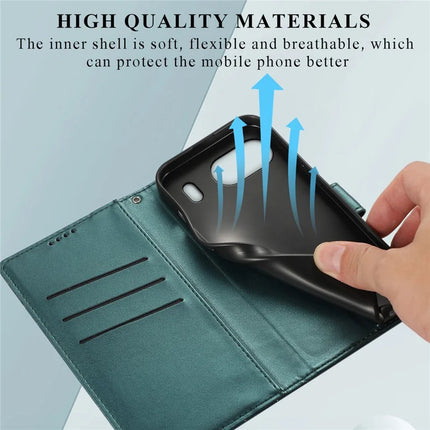 DF-06 For OnePlus Nord 4 Phone Case Line Imprint Leather Wallet Cover