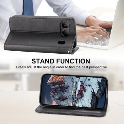For OnePlus Nord 4 Case Calf Texture PU Leather Phone Cover with Wallet