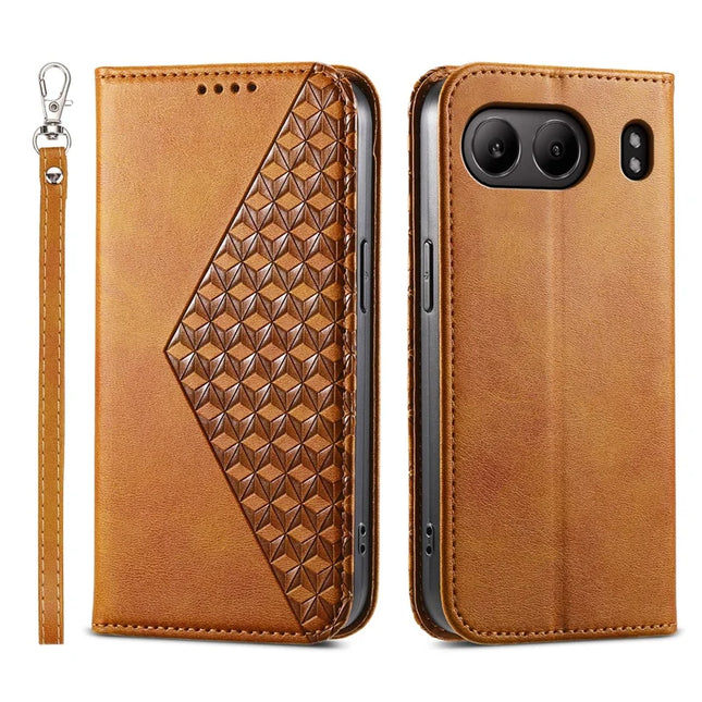 For OnePlus Nord 4 Case Calf Texture PU Leather Phone Cover with Wallet - Yellow