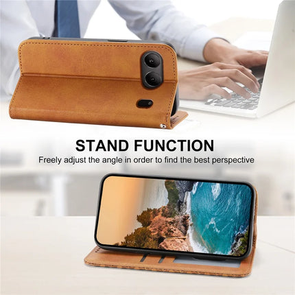 For OnePlus Nord 4 Case Calf Texture PU Leather Phone Cover with Wallet