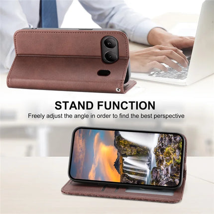 For OnePlus Nord 4 Case Calf Texture PU Leather Phone Cover with Wallet