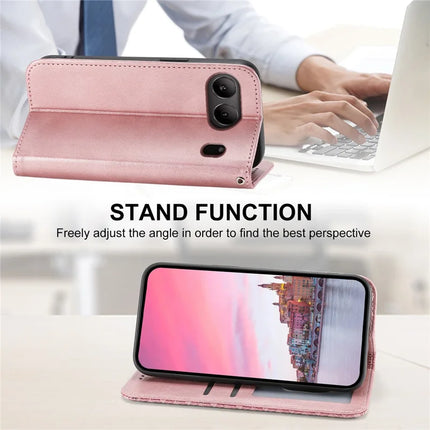 For OnePlus Nord 4 Case Calf Texture PU Leather Phone Cover with Wallet