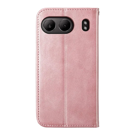 For OnePlus Nord 4 Case Calf Texture PU Leather Phone Cover with Wallet